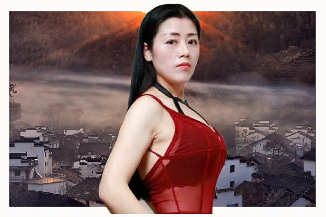 没想到，走廊里面直接站着一个熟悉的面孔，正是那女中间人
