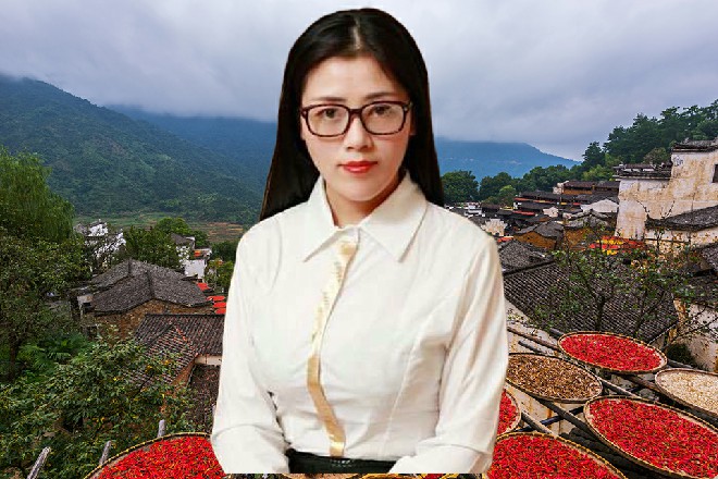 他一抬手，地上一张染血的名片飞了起来，落到他的手中