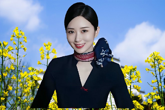 九婴点点头，身子轻飘飘地下了台，站在了秦樱面前
