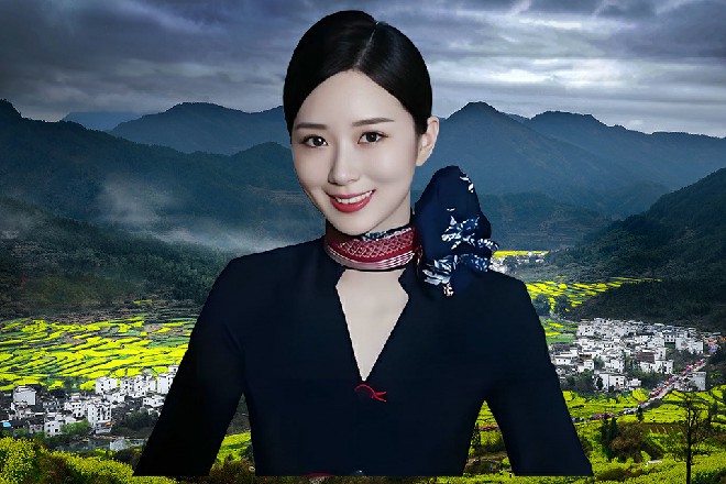 擎仓一只手背在身后，一只手伸在前面，对着红色妖姬勾了勾