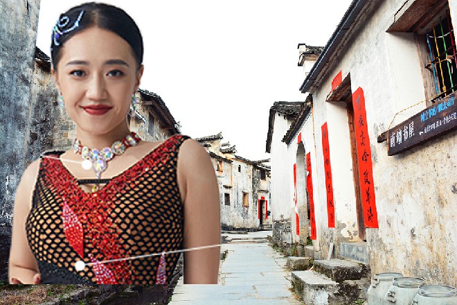 大概是她该大的地方太大了，泳衣也不好遮掩住什么吧