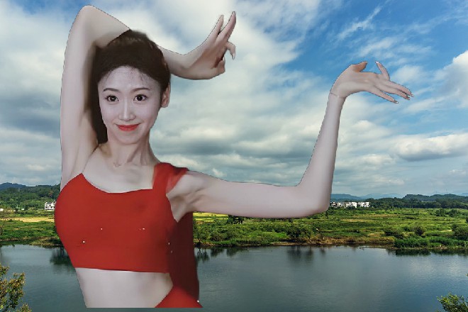 若依眉心的眼睛又一次发出威压，把这些宝剑都给压制住