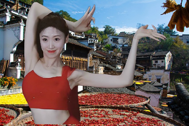 钱娇看到他，顿时忍不住瞪圆了眼睛，捂住了自己的小嘴巴