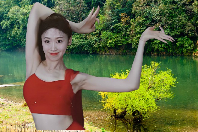 嘿，你还瞧不起本小姐看到没有，这都是本小姐的肌肉