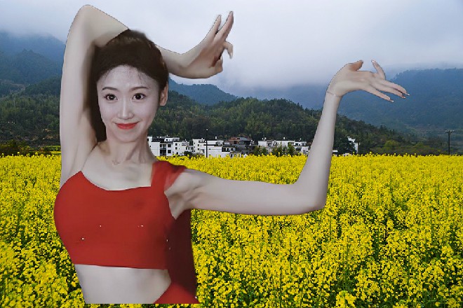 但偏偏他面对的人是红色妖姬，他站在那里，直接一声金鳞破浪