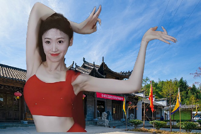 行，当个群众演员还一人一百呢，这些人还是挺便宜的