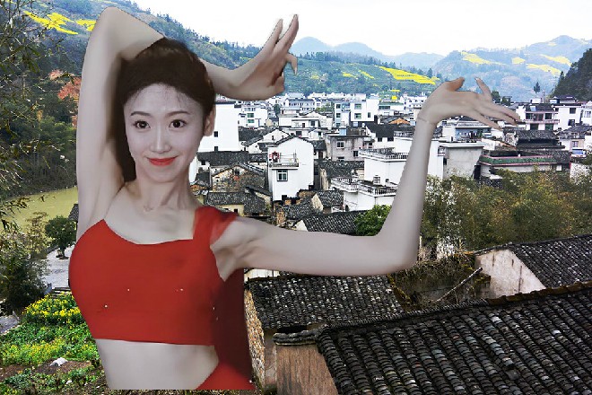若依在她耳边大喊一声，这才把她的三魂七魄给喊了回来