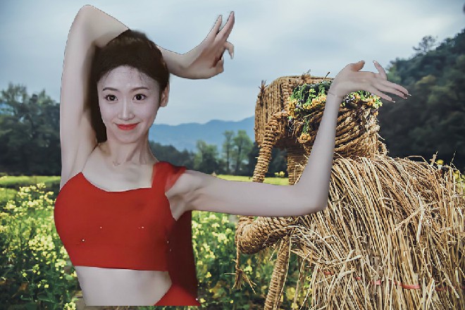 矮个子身子一矮，直接没骨气地先一屁股坐到了地上