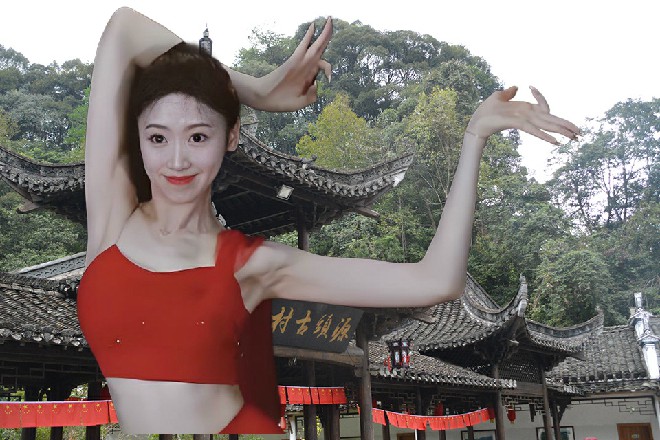 火机的火苗蹿起来两米多高，差点把若依的眉毛给烧没了