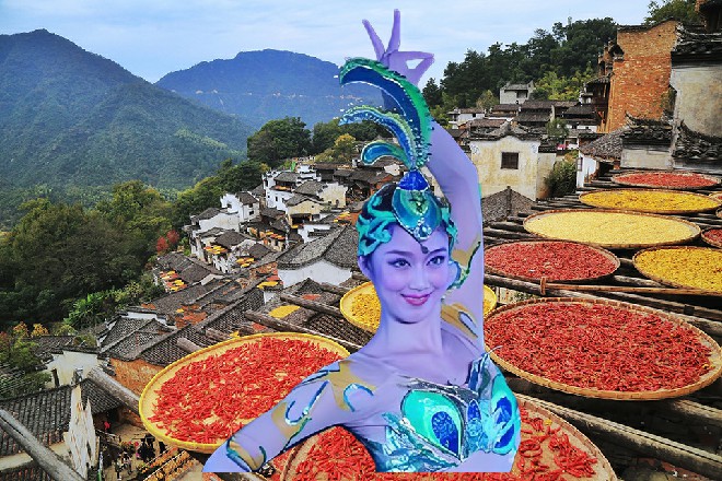 诺曦S抱着大源惠子，脚下生风，不断奔跑在街道上面