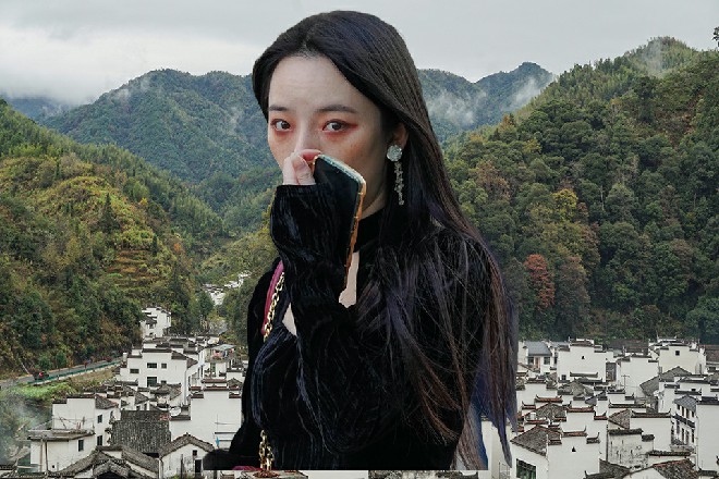 胡先生，这就是凤栖木了，我把它摆在这里，可以吧