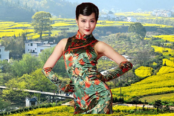 按道理说，红色妖姬身在半空，遵守惯性，他会自己撞在剑锋上