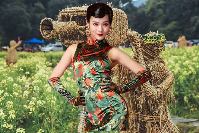 伊轩跳到后面没有被破坏的擂台上，缓缓吐出一口浊气
