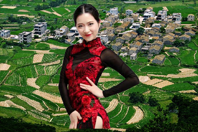 而旁边一个英国的小伙子忽然伸出手来，握住了若依的手