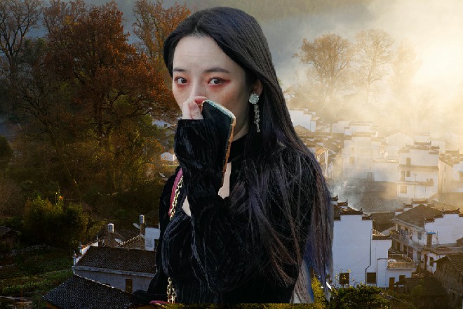 她的手似乎能感受到红色妖姬手背的温度，顿时心跳就有点加快
